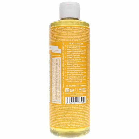 18-In-1 Hemp Pure Castile Soap, DRBM